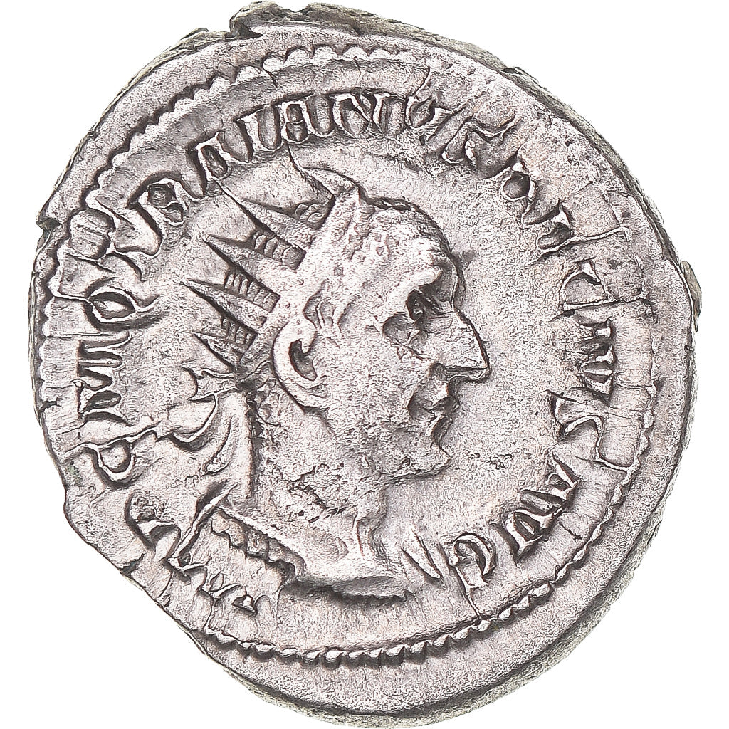 Moneta, 
  
  Trajan Decjusz, 
  
  Antoninian