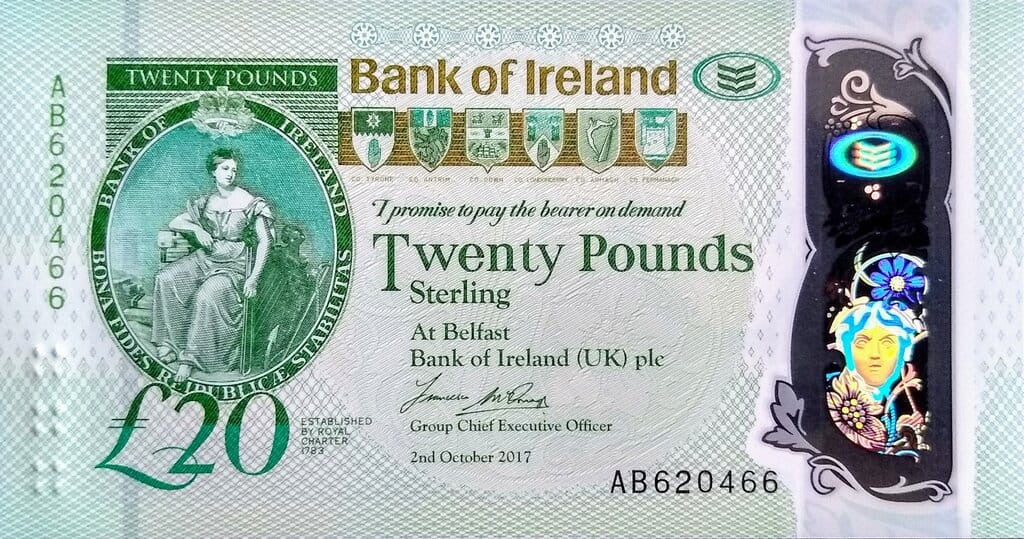 Irlandia PN 20 funtów Destylarnia 2020 P-92a