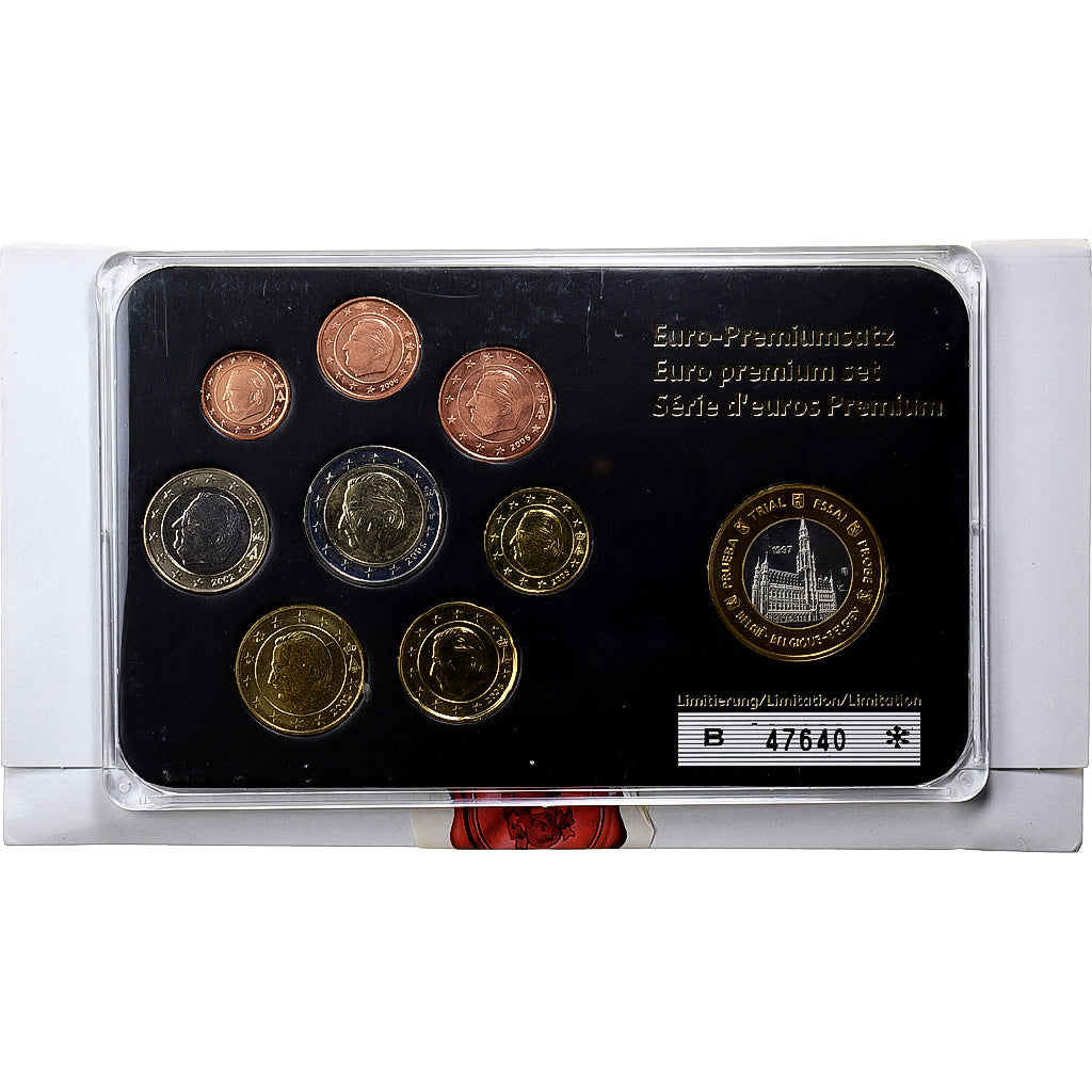 Belgia, 
  
  Setze 1 ct. - 2 Euro + Zbiórka, 
  
  2006