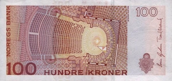 Norwegia 100 koron Teatr ludowy 2010 P-49