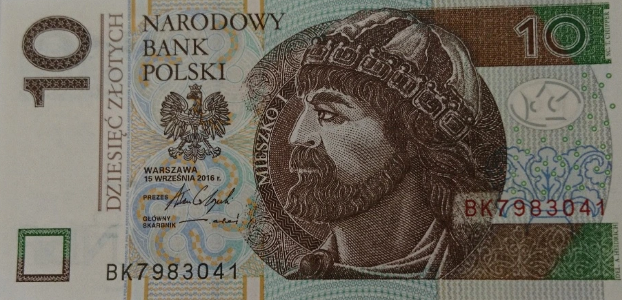 III RP 10 zł Mieszko I 2016 P-183b
