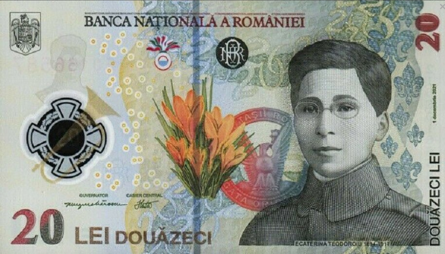 Rumunia 20 leu Krokus 2021 P-127