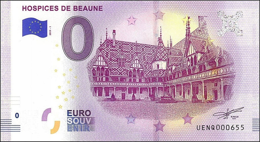 UE 0 euro Hospices de Beaune 2019.1