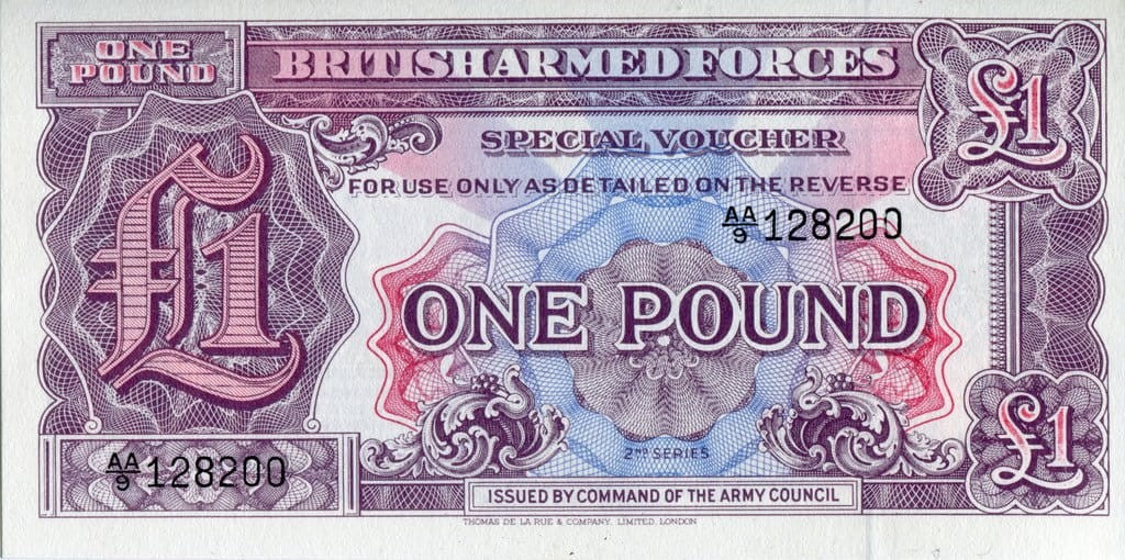 Wielka Brytania 1 funt 1948 M-22