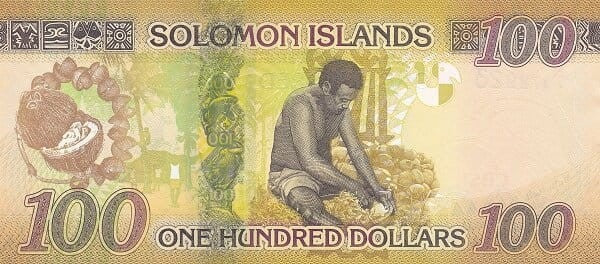 Wyspy Salomona 100 $ Kokosy 2015 P-36a.2